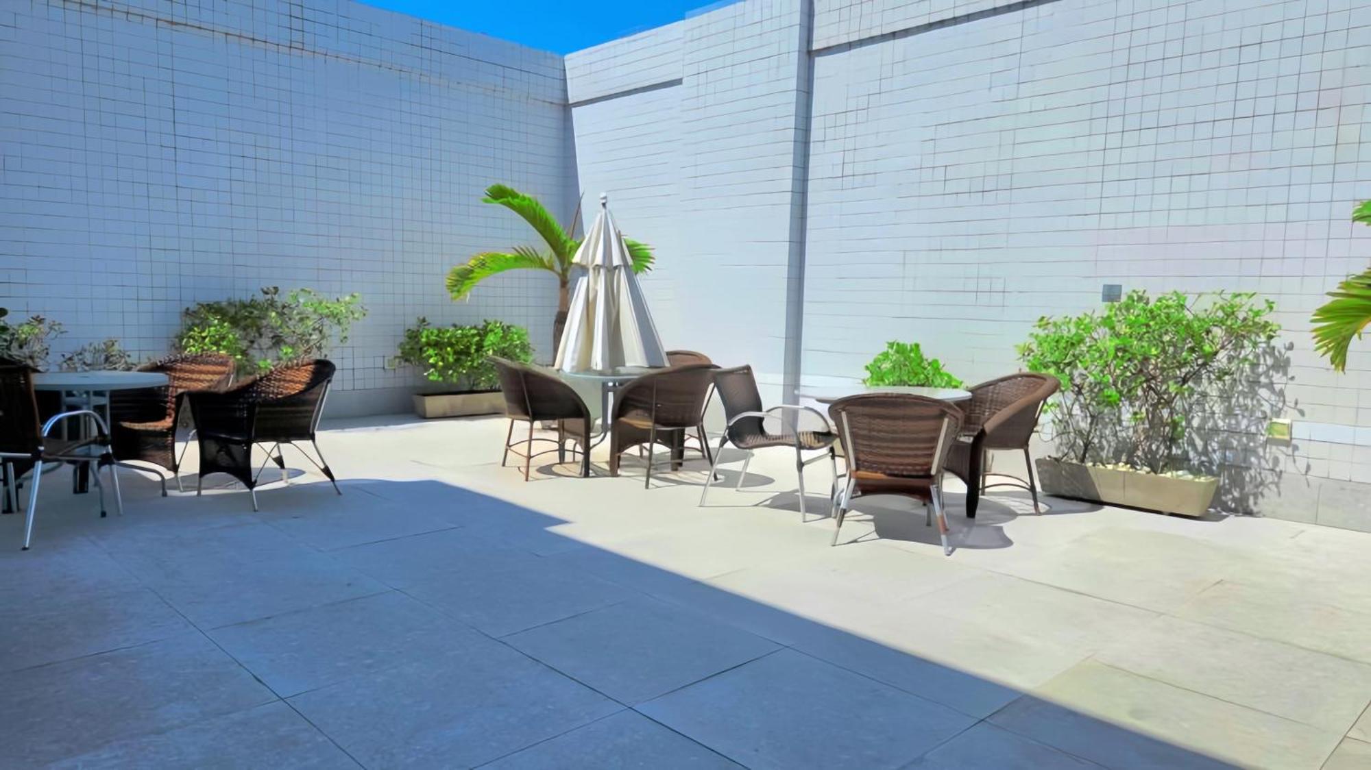 Flat Piscina No Rooftop Aluguel Temporada Em Ресифи Экстерьер фото